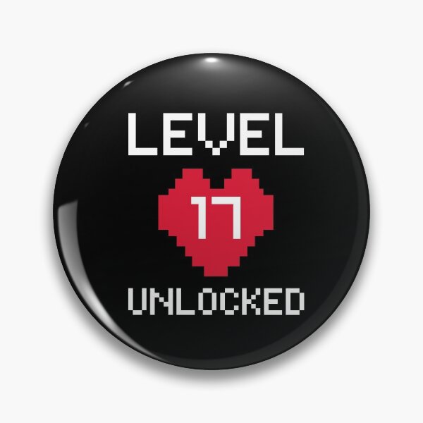 Item preview, Level 17 Unlocked - Gamer 17th Birthday - Video Game lovers designed and sold by aimanart.