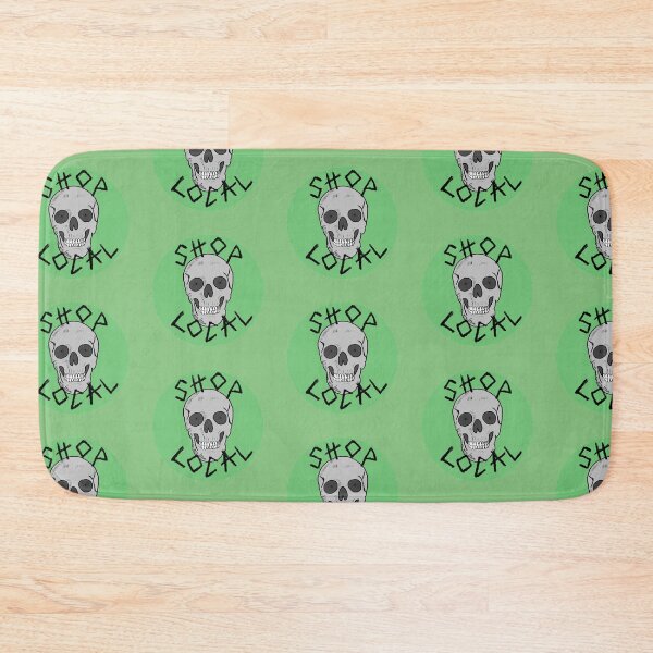 Item preview, Shop Local Skull with Bicycle Wheel Eyes 3 designed and sold by halistull.