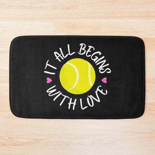 Item preview, Tennis funny quote -  All Begins With Tennis Love  designed and sold by Natkopod.