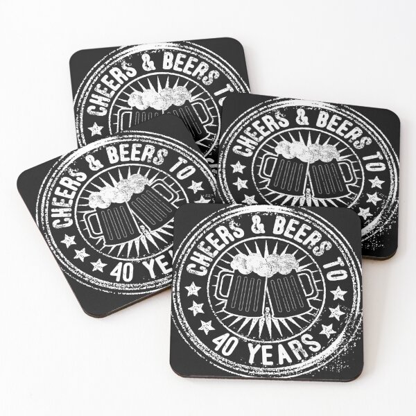 Item preview, Cheers and beers to 40 Years, 40th Birthday, 40 Year Old, Birthday Gift, Gift for Dad, Gift for Mom, T-shirt designed and sold by CyntoyaTatum.