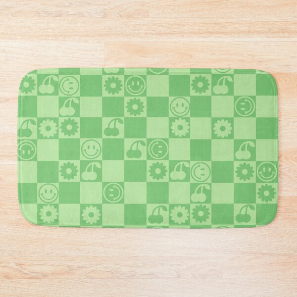 Item preview, HAPPY CHECKERS - green designed and sold by Julia Santos.