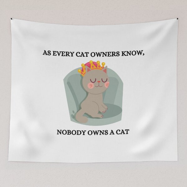 Item preview, As every cat owners know, nobody owns a cat designed and sold by YuneDesigns.