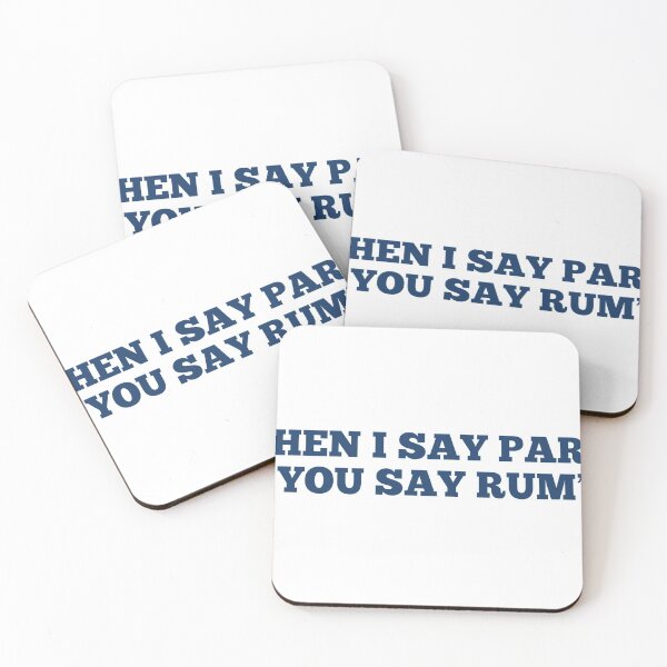 Item preview, WHEN I SAY PARCE YOU SAY RUM. (Compound podcast) designed and sold by mjmedenblik.