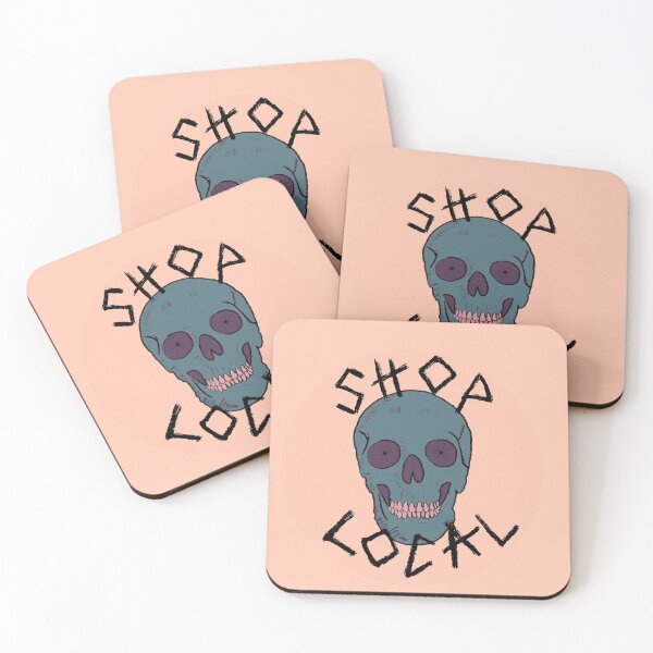 Item preview, Shop Local Skull with Bicycle Wheel Eyes 7 designed and sold by halistull.
