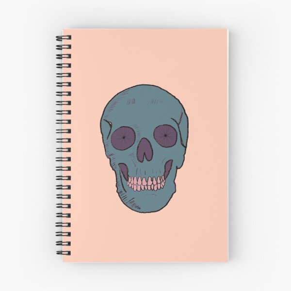 Item preview, Skull with Bicycle Wheel Eyes Blue designed and sold by halistull.