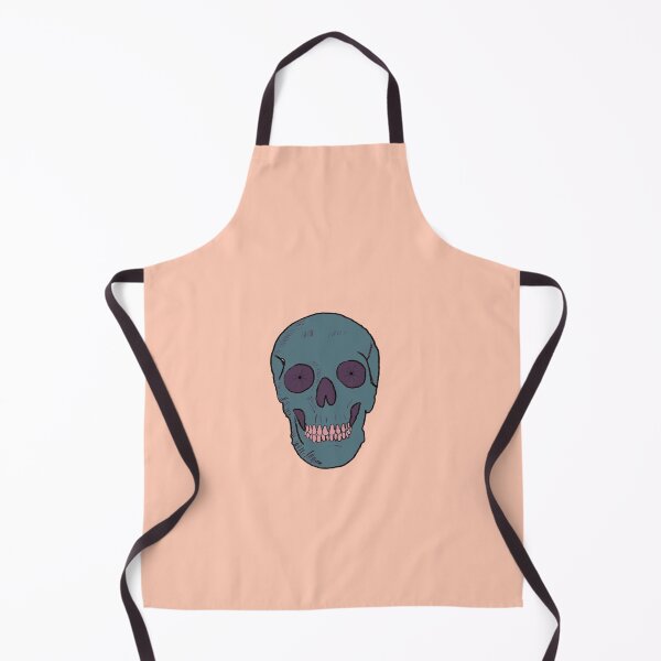 Item preview, Skull with Bicycle Wheel Eyes Blue designed and sold by halistull.