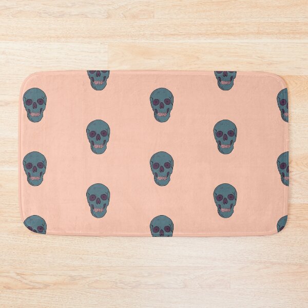 Item preview, Skull with Bicycle Wheel Eyes Blue designed and sold by halistull.