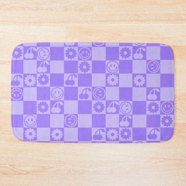 Item preview, HAPPY CHECKERS - lavender designed and sold by Julia Santos.