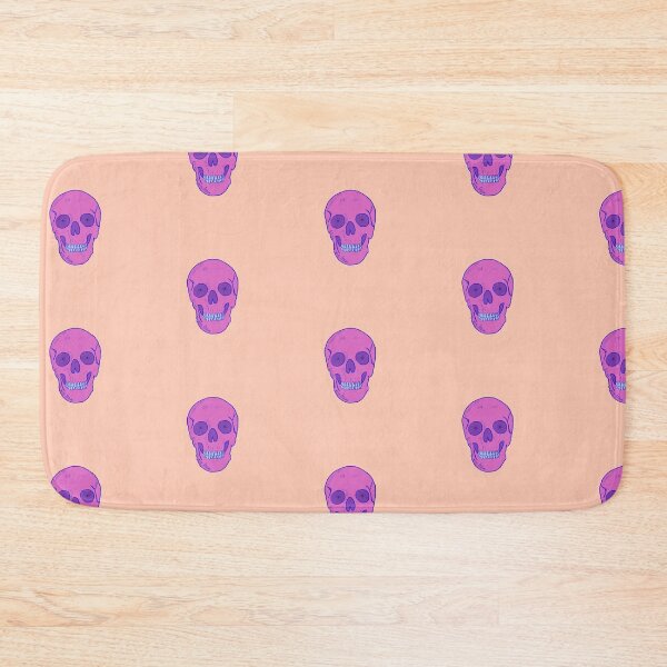 Item preview, Skull with Bicycle Wheel Eyes Purple designed and sold by halistull.