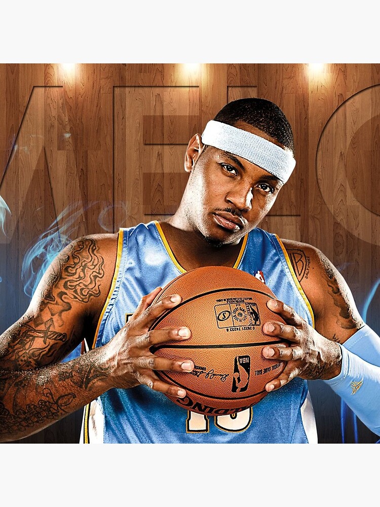 Wallpaper Carmelo Anthony Art Poster for Sale by yongkypoo17