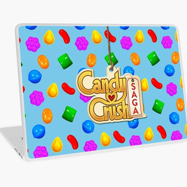 Candy Crush Saga Laptop Skins for Sale