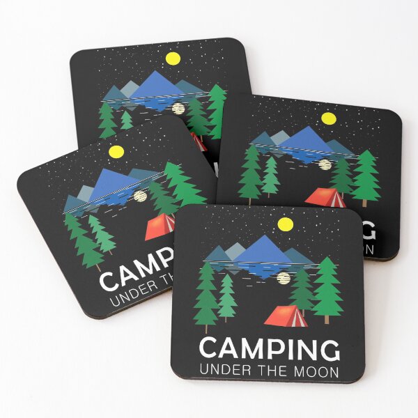 Item preview, Camping under the moon designed and sold by fernandobos.