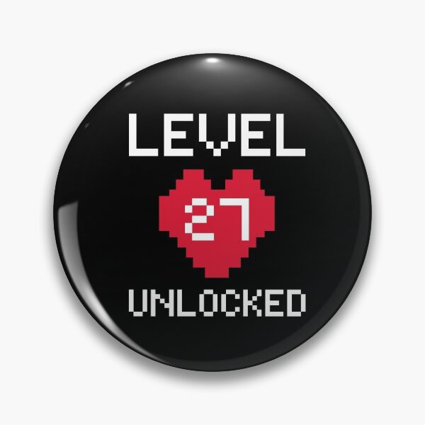 Item preview, Level 27 Unlocked - Gamer 27th Birthday - Video Game lovers designed and sold by aimanart.