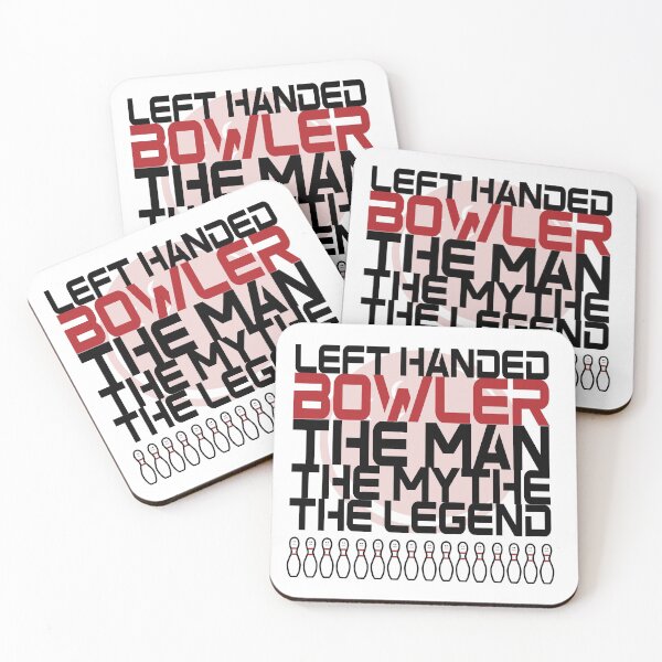 Item preview, LEFT HANDED BOWLER, THE MAN, THE MYTHE, THE LEGEND designed and sold by HotBowling.