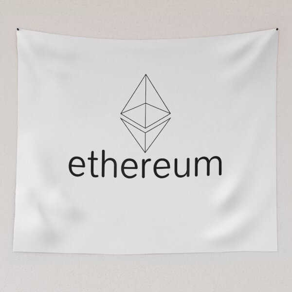 Artikelvorschau, Ethereum Crypto ETH Blockchain T-Shirt entworfen und verkauft von Flamigo-Vicky.