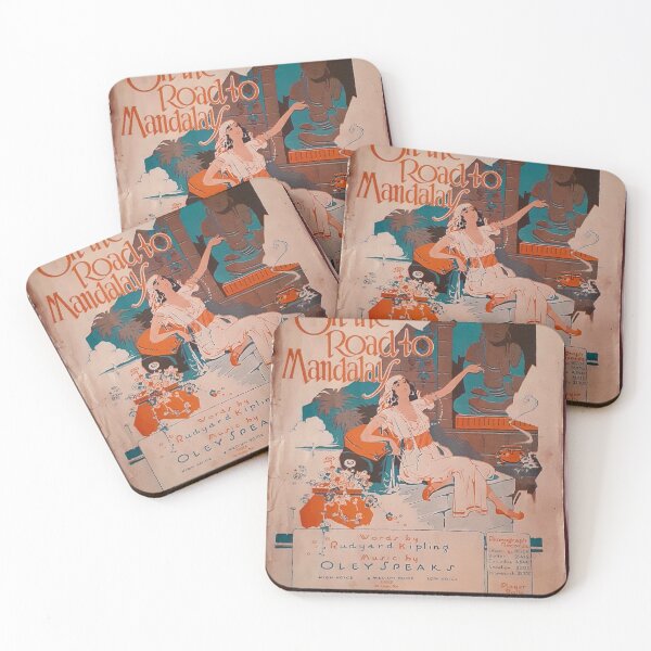 Item preview, On The Road to Mandalay,  Lounge, jazz,  Ragtime, Vaudeville, antique, Sheet Music designed and sold by Vintaged.