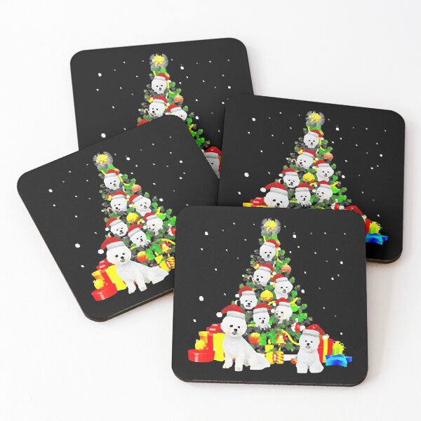 Item preview, Bichon Frises Christmas Tree designed and sold by taovpn.
