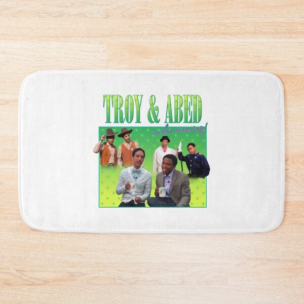 Item preview, troy & abed in the morning! homage  designed and sold by PigSucculent.