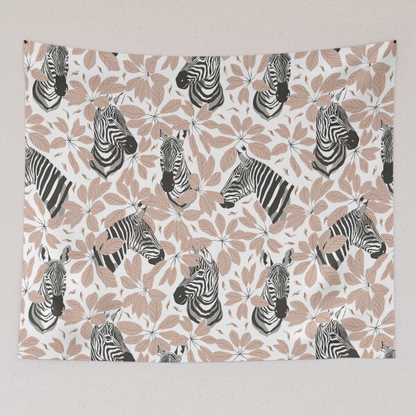 Item preview, Savannah Jungle Zebra Pattern designed and sold by TheWildFlix.