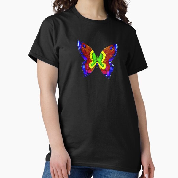 Artikel-Vorschau von Nick Mason Schmetterling T-Shirt 21, designt und verkauft von COWGMING66.