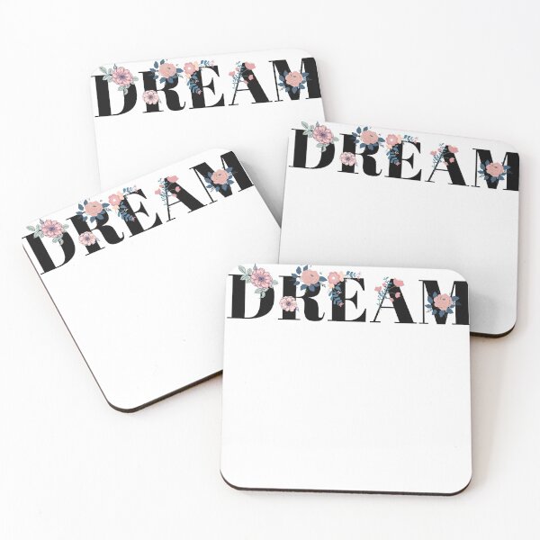 Item preview, DREAM Floral Letter Fonts Design designed and sold by Navoda Ishari.
