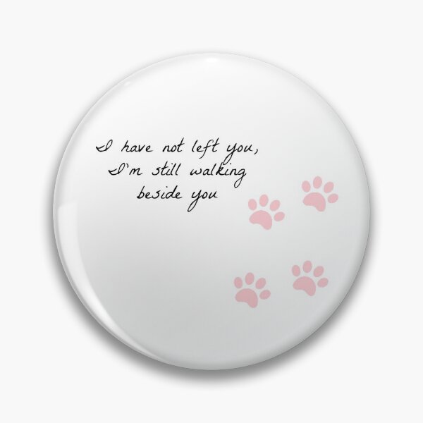 Item preview, I have not left you, I'm still walking beside Pet Memory Illustration designed and sold by MicbellaArt.