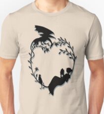 Ex Libris - Black with shadow Unisex T-Shirt