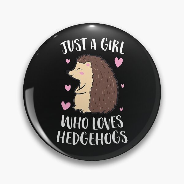 Item preview, Just a Girl Who Loves Hedgehogs Cute Hedgehog Girl designed and sold by SeleneFrances.