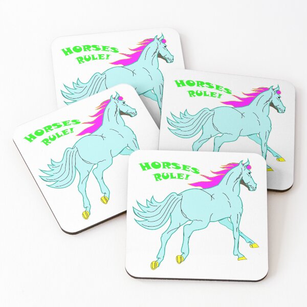 Item preview, Horses Rule designed and sold by PrairieRidgeDesigns.