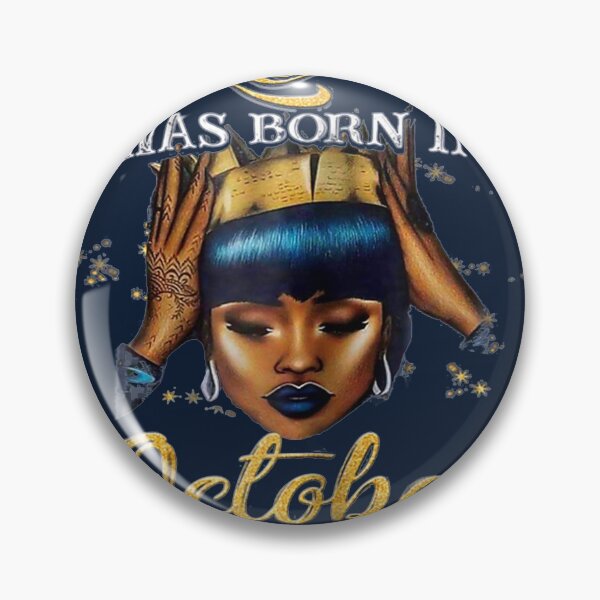 Item preview, A Queen Was Born In October Happy Birthday To Me designed and sold by Simakai.