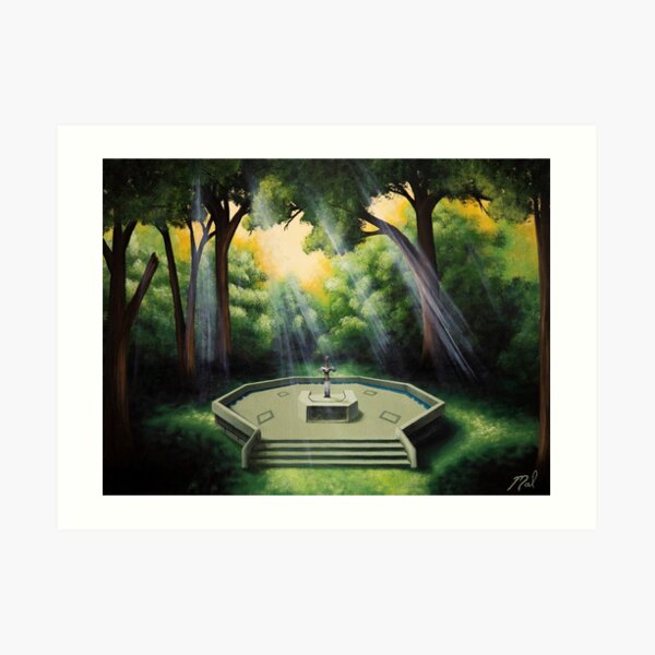Pedestal of Time Art Print