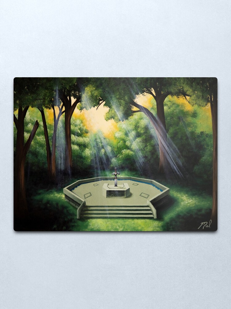 Alternate view of Pedestal of Time Metal Print