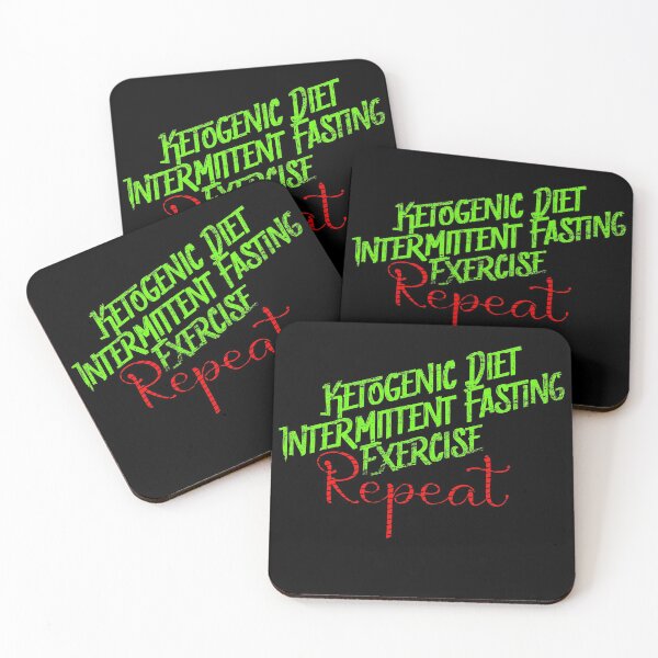 Item preview, Ketogenic Diet, Intermittent Fasting And Exercise Now Repeat designed and sold by Bourini.