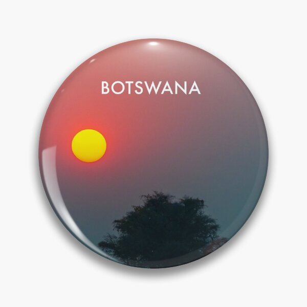 Item preview, Botswana Modern Travel Poster designed and sold by travelwitheric.