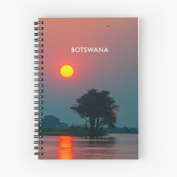 Item preview, Botswana Modern Travel Poster designed and sold by travelwitheric.
