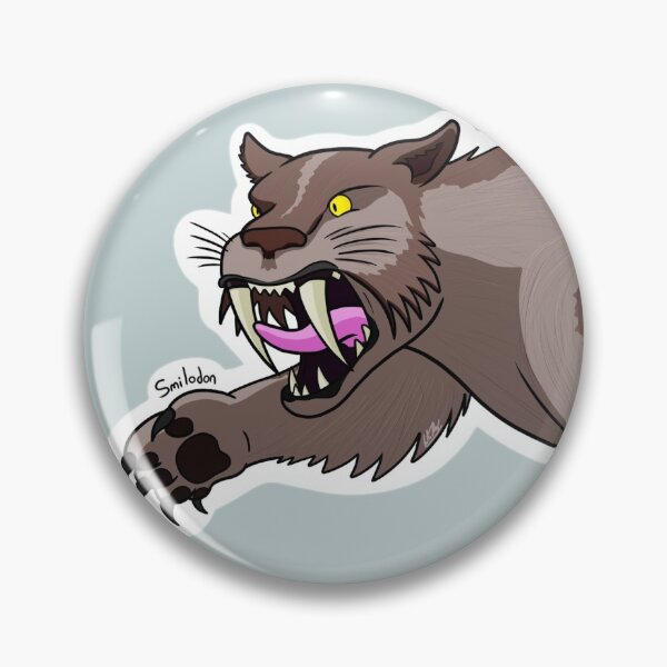 Item preview, Smilodon designed and sold by GravyDinos.