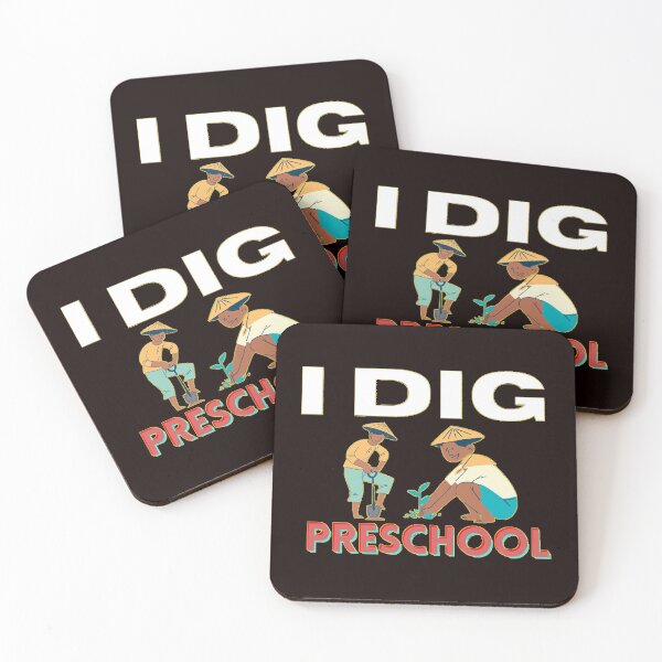 Item preview, I Dig Preschool designed and sold by TarunPrints.
