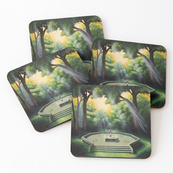 Pedestal of Time Coasters (Set of 4)