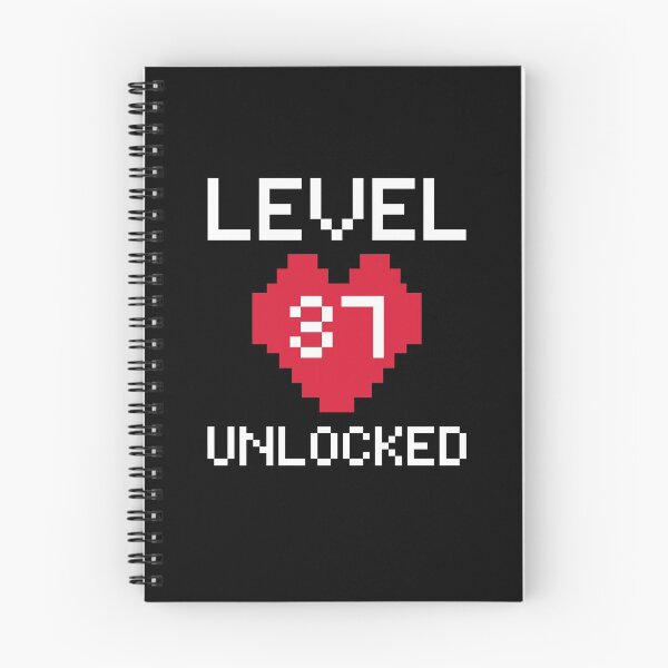Item preview, Level 37 Unlocked - Gamer 37th Birthday - Video Game lovers designed and sold by aimanart.