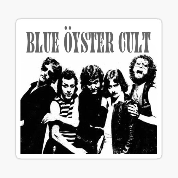 "Blue Oyster Cult Music Band Logo" Sticker for Sale by joshn49 Redbubble