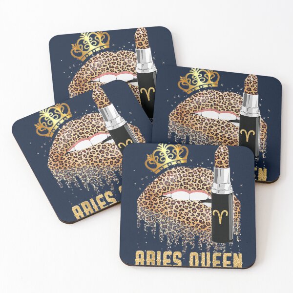 Item preview, Aries Queen Leopard Lips Shirt Aries For Women designed and sold by Simakai.