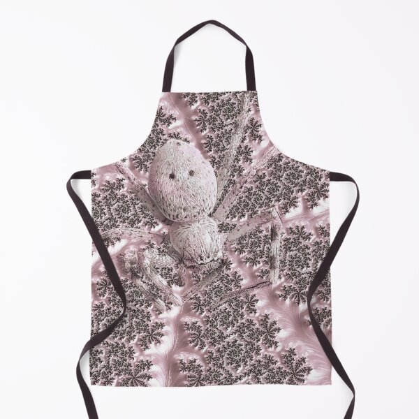 Item preview, Huntsman Spider & Mandelbrot Set Fractal Art Web in Baby Pink designed and sold by Karen McFarland.