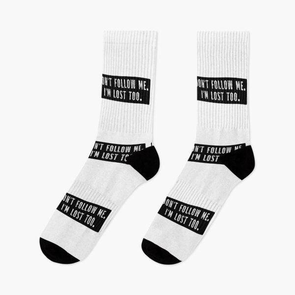 Item preview, funny don't follow me I'm lost too designed and sold by DisenyosDeMike.