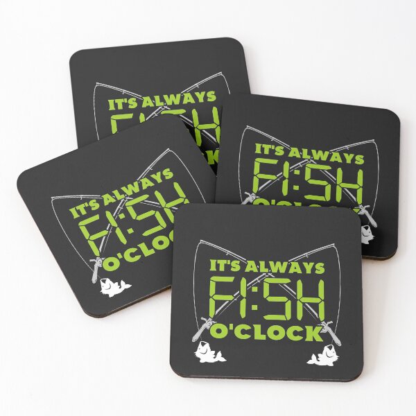 Item preview, Funny Fishing - It's Always's Fish O'Clock  designed and sold by JamesRushforth.