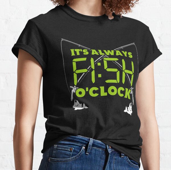 Funny Fishing Shirt with slogan Women's Plus Size T-Shirt