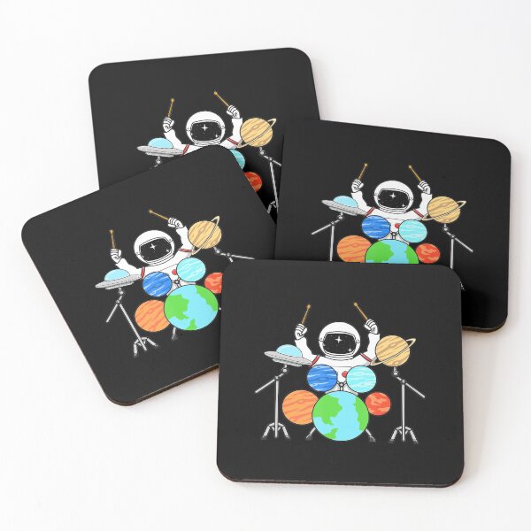 Item preview, Astronaut Drummer For Space Fans designed and sold by LucasWarren.