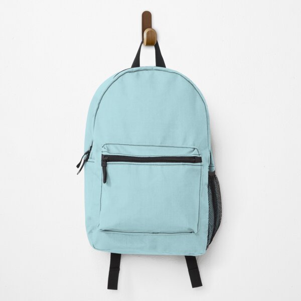 plain blue backpack