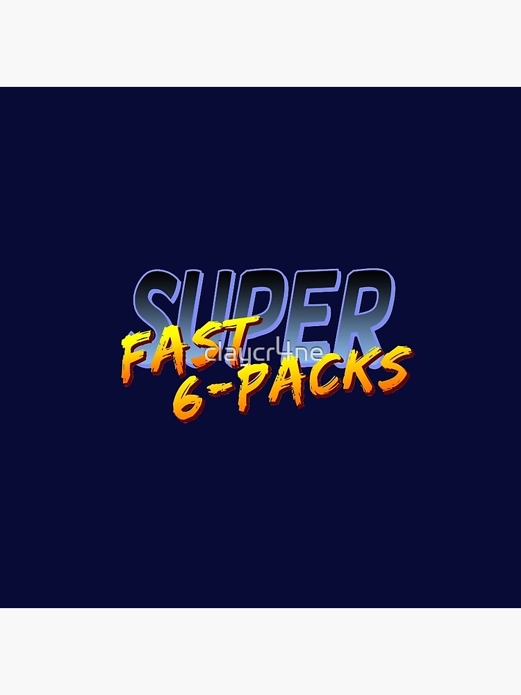 Thumbnail 3 of 3, Pin, Super Fast 6-Packs designed and sold by claycr4ne.