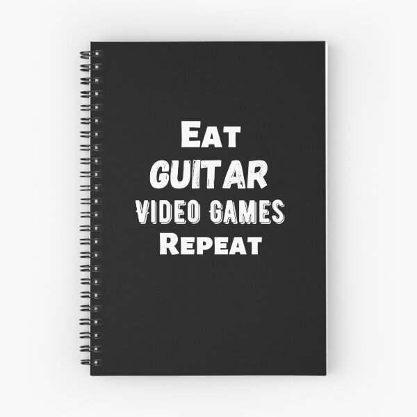 Item preview, Eat Guitar Video Games Repeat designed and sold by guitarkel.