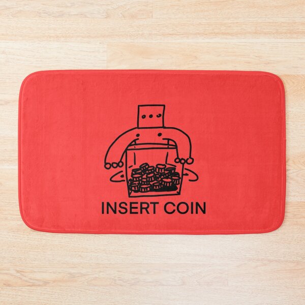 Item preview, Robot with Coinbox 'Insert Coin' Cool Drawing by Ungomario designed and sold by ungomario.